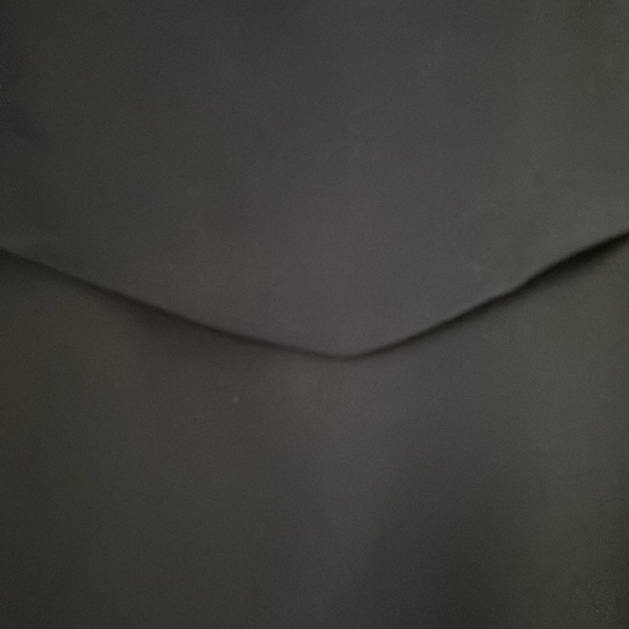 Zara Basics Black Tie Belted Vest Medium Lined - Picture 5 of 5